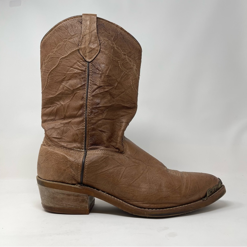 Vintage Re-enforced Toe‎ Workwear Cowboy Boots USA Made | Oil Slip Resistant - Picture 7 of 12